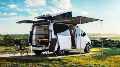 Новый гибридный кемпер от Hyundai: идеальный для города и отдыха