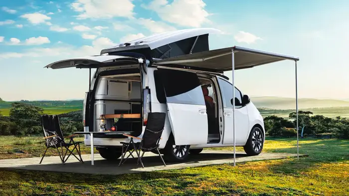 Новый гибридный кемпер от Hyundai: идеальный для города и отдыха