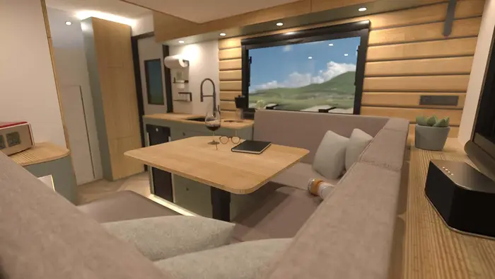 Удобный кемпер для любителей природы, но не любителей кемпингов